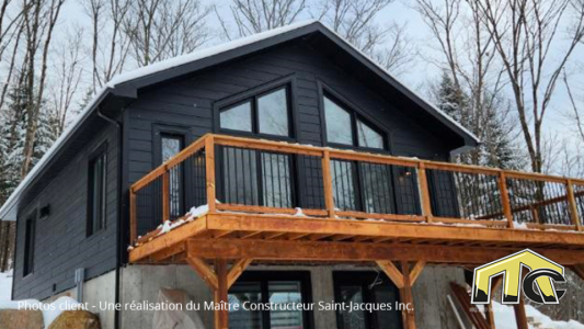 Junior 1 chambre (avec extérieur du 2 chambres) revêtements foncés