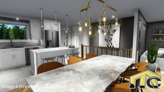 mimosa salle à manger