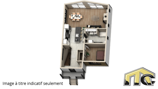 plan modèle 1 chambre cathédrale