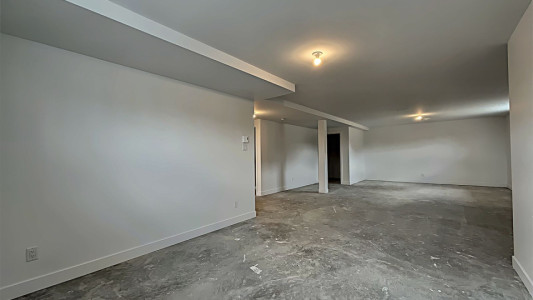 Salle familiale sous sol