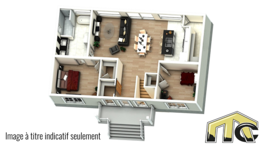 Modèle Elfée - Plan 3D