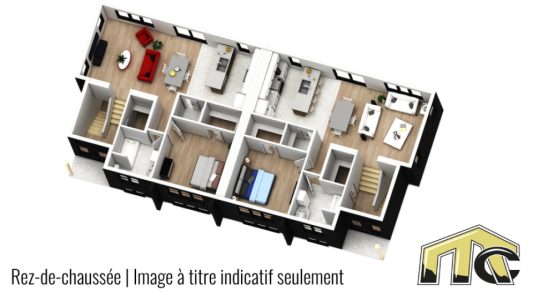 Modèle Onyx - Plan rez-de-chaussée