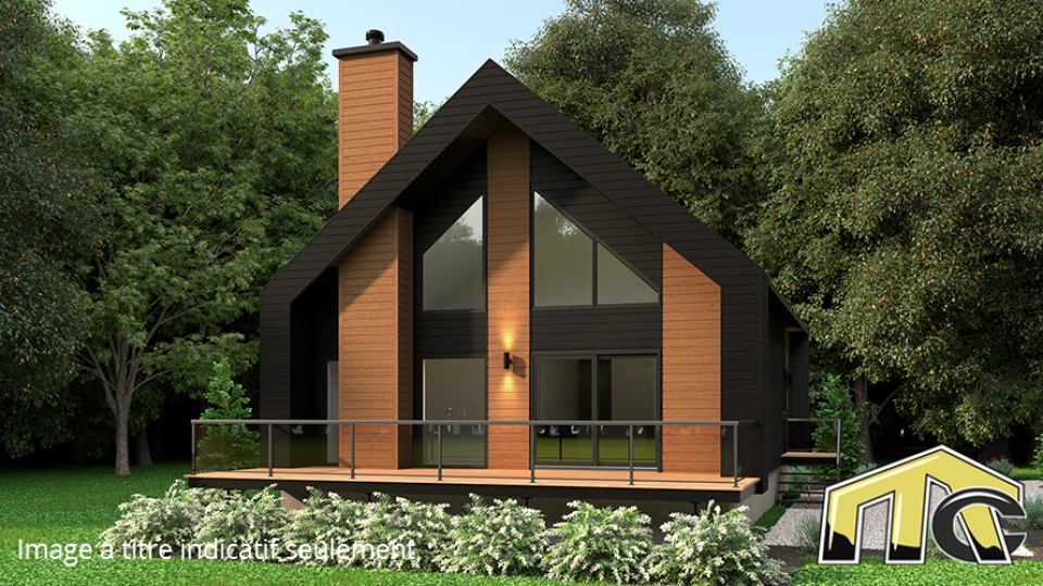maison usinée style scandinave