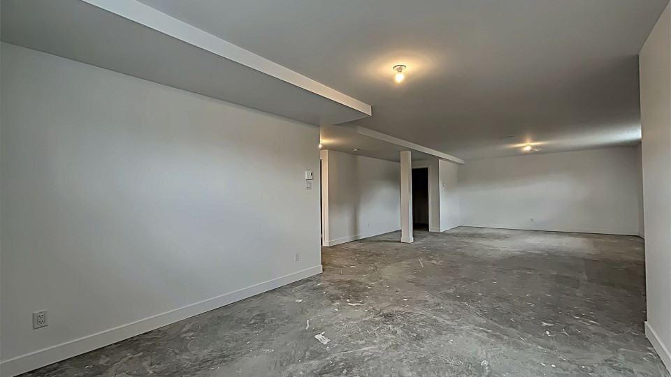 Salle familiale sous sol